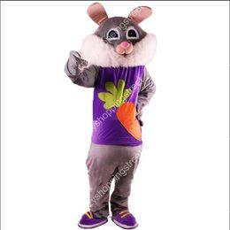 Easter Bunny Birthday Party Mascot Costume Cartoon Character Outfits Halloween Christmas Fancy Party Dress Adult Size Birthday Outdoor Outfit Suit