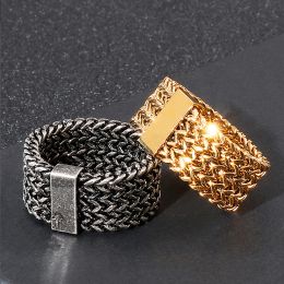 2024 New Nordic Celtics Knot Ring For Men 14k Yellow Gold Viking Ring Men Women Irish Celtic Jewellery Anniversary Gift