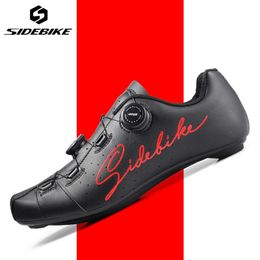 Footwear Sidebike 2020 New Road Cycling Shoes Men Road Bike Shoes Ultralight 540g Bicycle Sneakers Selflocking Professional Breathable