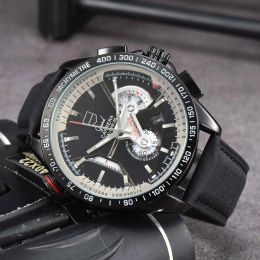 متعدد الوظائف جديد TOG Carrera Chronograph Designer Luxury All Dial Work Men's Watch Watch Quartz Chronograph Watches تاريخ متعددة من رجال الصلب الكلاسيكية الساعات المعصم