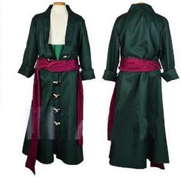 One Piece Roronoa Zoro Cosplay Costume Clothes full set224L