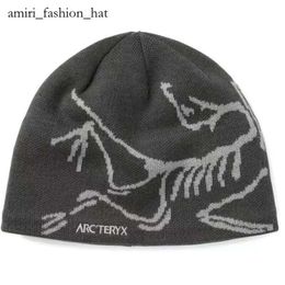 Bone Bird Hat Arcterys Hat Brand Ancestor Hat Arc Hat Arc Hat Men Arcterxy Hat Men's Windproof and Fashionable White Fox Hat 4018