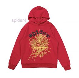 Abbigliamento Uomo Spider 555 Hoodie Oversized Sweatshirt Man Streetwear Uxury Womens Pink Men Print Web Couple Sweatshirts Hoodys X7T9