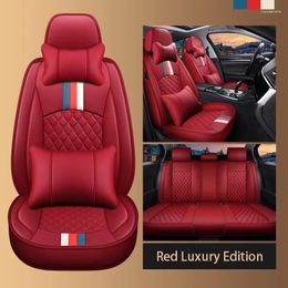 Car Seat Covers WZBWZX Leather Cover For Smart All Models Fortwo Forfour Auto Styling Accessories Custom 5 Seats