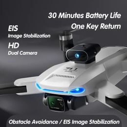 Camera Drone With 3-Axis Gimbal, Brushless Motor, Real-time Image Transmission, GPS Intelligent Return, Gesture Photography, Halloween And Christmas Gifts