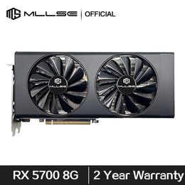 MLLSE RX 5700 8GB Placa Graphics Card GPU GDDR6 256bit 7nm Support Desktop CPU rx 240113