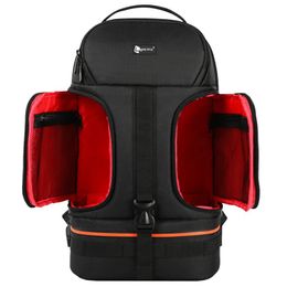 accessories Dslr Waterproof Video Camera Backpack Tripod Case W/ Reflector Stripe Fit 15.6in Laptop Bag for Canon Nikon Sony Dslr Photo