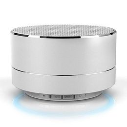 Speakers Wireless Mini Super Bass Bluetooth Music Speaker For Samsung iPhone iPad Tablet Silver Grey