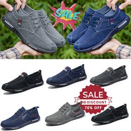 Canvas Shoes Fashion Casual Shoes Men Platform Wave Sneakers Rubber non-slip Sole Trainers