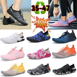 Casual shoes Anti-slip Aqua Shoes Womens Men's Quick-dry Surfings Breathable Mesh Water Beach Divings Socks Non-Slip-Sneakers Swimming