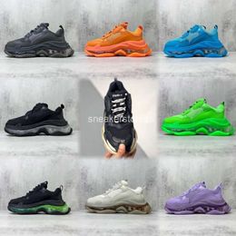 Triple Balencciaga 2024 3XL Sneaker Mens Shoes Designer S Track Sport Paris Crystal Outdoor Thick Sole Heightening Women's Men's Couple