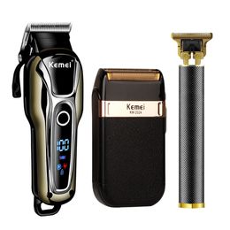 WEASTI Clipper Rechargeable Electric Hair Cutting Machine Professional Barber Trimmer Electr Shaver Cordless Finishing Blade 240115