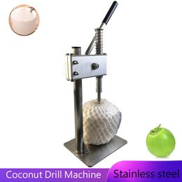 Manual Coconut Drill Machine Drilling Tool Coconut Hole Opening Machine Coco Water Punch Drill
