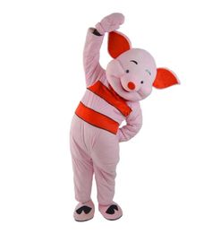 Halloween Piglet Pig Mascot Costume Halloween Cartoon Character Outfit Suit Xmas Outdoor Party Festival Dress Promotional Advertising Clothings