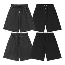 Summer Men's Shorts Outfit Breathable Pants Black Grey 2024