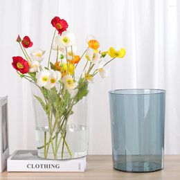 Vases Plastic Arrangement Bucket Hydroponic Plant Container Transparent Dried Flower