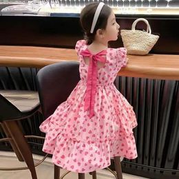 Girl Dresses Girls Dress Summer Kids Clothes Fashion Children's Princess Floral Size 2 3 4 5 6 7 8 9 10 11 12 Years Old