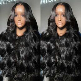 Synthetic Wigs Body Wave 13x6 Hd Lace Frontal Wig 30inch Loose Brazilian Front Human Hair 360 Full PrePlucked Q240115