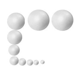 3CM 4CM 5CM White Modelling Polystyrene Styrofoam Foam Ball Decoration Supplies Decorative balls Filler Mini Beads BJ