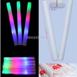 Whole led foam stick sticks for Christmas Party Bar KTV Flashing Stick Light Stick Party Supplies lots1080202E