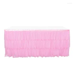 Table Skirt 6ft Sweets Accessories Tablecloths For Events Candy Decoration Birthday Party Supplies Wedding Background Pography