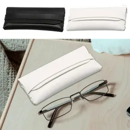 Storage Bags Leather Sunglasses Case Soft Glasses Wear-Resistant Waterproof And Portable Fits In Pocket