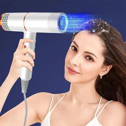 Professional Hair Dryer Infrared Negative Ionic Blow Cold Wind Salon Styler Tool Electric Drier Blower 240115