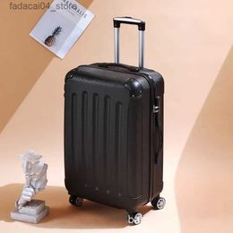 Suitcases 2024 New Man's And Women's Travel Luggage Business Trolley Suitcase Bag Spinner Boarding 20/22/24/26/28 Inch Universal Wheel Q240115