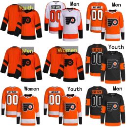 Custom Hockey jersey men women young Philadelphia Hockey Jerseys Flyers 74 Owen Tippett61 Justin Braun59 Jackson Cates89 Cam Atkinson 70 Rasmus Ristolainen