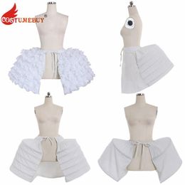 Costumebuy Medieval Victorian Rococo Gown Dress Petticoat Bustle Crinoline Wedding Party Underdress Jupon Underskirt Pannier Costu208f