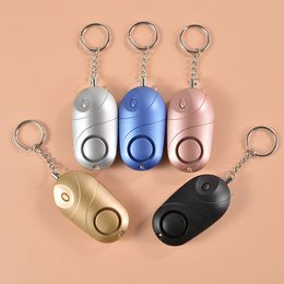 ZK20 Wholesale 100x Personal Alarm Girl Women Old man Security Protect Alert Safety Scream Loud Keychain 130db