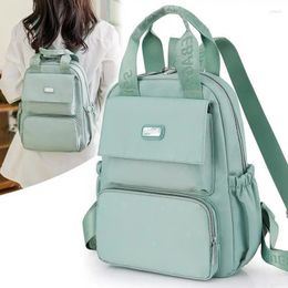 School Bags Fashion Women's Bag Cute Student Backpack Large Capacity Multi-pocket Nylon Cloth Outdoor Travel Waterproof Mommy