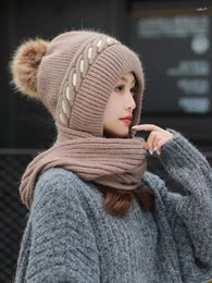 Berets Autumn And Winter Knitted Woollen Hat Trendy Casual Cold Hip Hop Street Dance Acrylic Headband