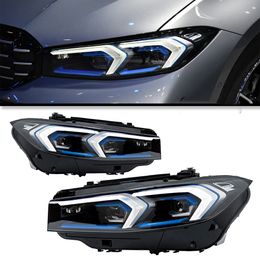 LED Matrix Headlights for BMW G20 G28 LED Headlamp 20 19-20 22 Headlights 320i 3 Series High Beam Running Lights