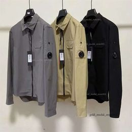 CP Hoodies Sweatshirts CP C0mpany Nylon Mens Topstoney Jackets Classic High-Quality 2 Embroidered Badge Style Loose Jacket CP 687