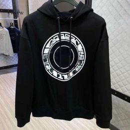 Medusa Chest Vercaces Print Crew Vers Top Luxury Hoody Mens Men Women Sweater Cotton Pullover Jacket Designer 3439