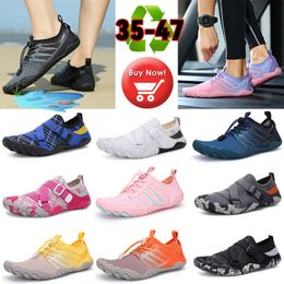 Casual shoes Anti-slip Aqua Shoes Womans Men's Quick-dry Surfings Breath Mesh Water Beach Diving Sock Non-Slip-Sneakers Swim