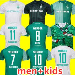 2023 2024 Werder Bremen SPECIAL SOCCER JERSE Marvin Ducksch Leonardo Bittencourt 125th Anniversary 23 24 FRIEDL PIEPER Men Kids FOOTBALL SHIRTS THAILAND