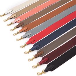 Cowskin Leather Bag Accessories Shoulder Strap Handbag Wide Belt for Crossbody Designer Replacement 100cm 240115