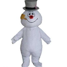 2018 High quality MASCOT CITY Frosty the Snowman MASCOT costume anime kits mascot theme fancy dress3101