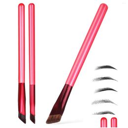 Makeup Brushes Wild Eyebrow Brush Fine Angled Shaper Realistic Eyelash Beauty Tool Eyeliner Cosmetics Drop Delivery Health Tools Acces Otgoa