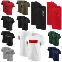 F1 Team Driver's Clothing Men's Short-sleeved Racing Clothing High-quality casual breathable quick-drying fan shirt