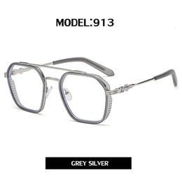 2024 Luxury Designer CH Sunglasses for Women Chromes Glasses Frames Mens New Flat Fashion Large Optical Paired Myopia Heart Eyeglass Frame Eyewear QSUD