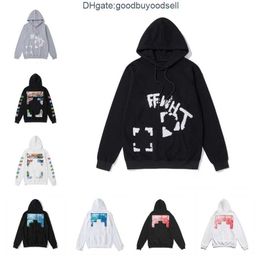 2024 dupes reps hoodrich pull long sleeves hoodies women hoodie Sweatshirts mens designer Offs Pullover Hooded offwhitesss Hoody FNMS