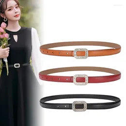 Belts Diamond Jewellery Decoration Ms Jeans Dress Belt Leather Waist And Women