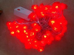 20X 10M led string lights 100 Colourful Rose led flower holiday decoration lamp Festival Christmas lights garden indoor / outdoor 11 LL