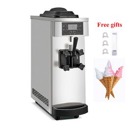 High Quality Soft Serve Ice Cream Making Machine Sundae Ice Cream Vending Machine Electric Yoghourt Maker