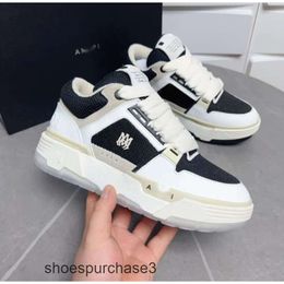 women Designer Style Winter Skel Fashion Shoe Amirrss Shoes Runway Casual Sneakers Autumn Mens Bone Bread Trendy Thick Soles High-end Sports Z59W