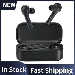 Earphones Qcy T5 Wireless Bluetoothcompatible Headphone Tws Touch Control Earphones Stereo With Microphone 380mah Battery wirless earbuds