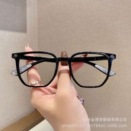 2024 Luxury Designer CH Sunglasses for Women Chromes Glasses Frames Mens Myopia Equipped Large Handsome Square Heart Eyeglass Frame Ladies Unisex Eyewear TGJC